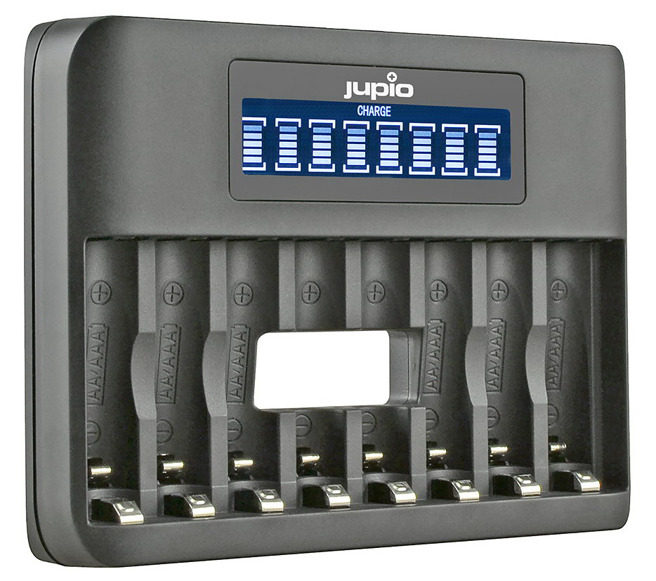 De volgende Verwisselbaar Gedwongen Jupio USB Octo Charger - snellader voor 1-8 x AA of AAA batterijen |  Saake-shop.be