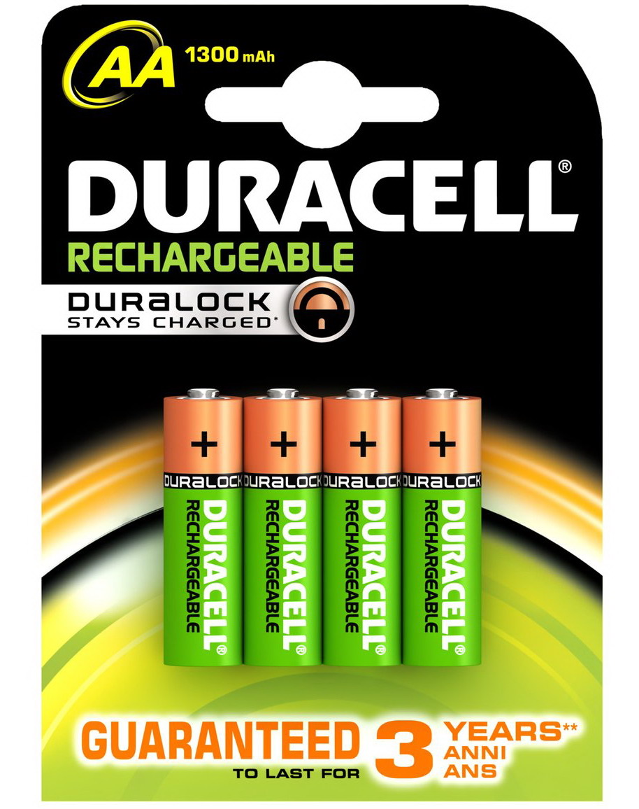 de wind is sterk Uitdrukking voor mij 4 x AA Duracell oplaadbare batterijen - Stays Charged | Saake-shop.be