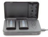 ChiliPower Powercase voor Sony NP-FW50 - Duo lader, powerbank en bewaarcase in 1