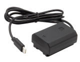 ChiliPower DR-FZ100 dummy accu USB-C adapterset voor Sony, accutype NP-FZ100